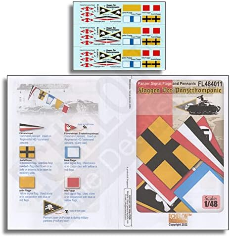 Ешелон FL484011 1/48 Втората светска војна Германска армија сигнал знаме и пластичен модел на пластика