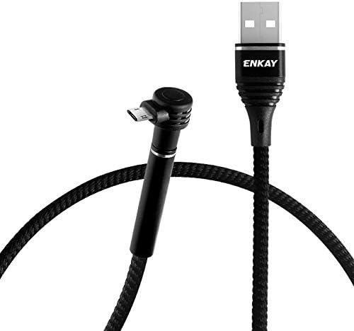 N/A кабел ENK-CB305 2.4A USB до микро USB крпа за текстура на ТЕКСУРА КАРТУРНА ТЕРМАНСКИ ПОДАТОЦИ ЗА ПОВЕЕ НА ПОВЕЕ СО ФУНКЦИЈА НА ДОЛЕДЕР, должина: