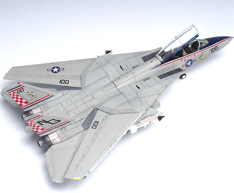 За калибарски крилја F-14A VF-211 борбени провери 1/72 Diecast Aircraft претходно изграден модел