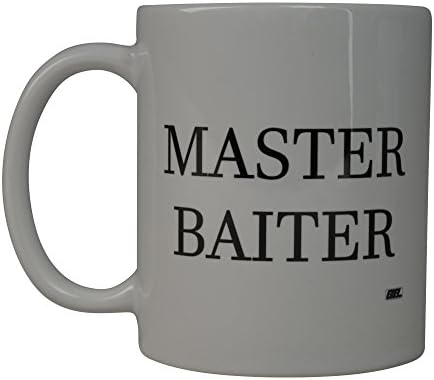 Rogue River Cafe Chafe Chigh Roish Rish Master Baiter News Cup одлична идеја за подароци за мажи, татко дедо рибар