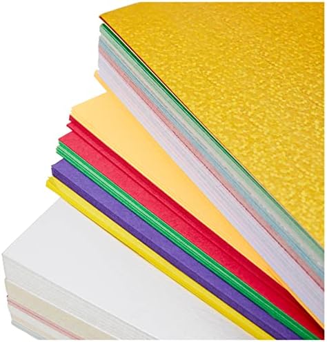 200 листови браник пакет со креативна картичка, вклучувајќи холографска, бисерна, светла и огледална картичка
