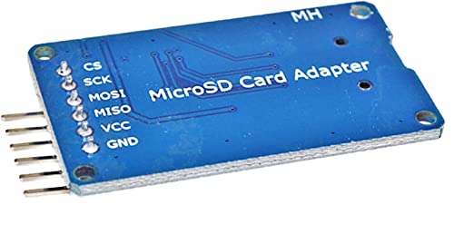 Diyables Micro SD картички Адаптер Модул читач за Arduino, ESP32, ESP8266, Raspberry Pi, 2 парчиња
