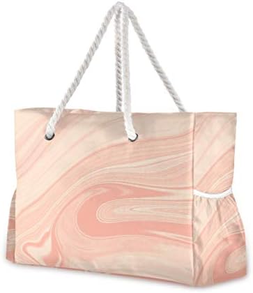 Алаза Апстрактна течна мермерна текстура на плажа торба за намирници за намирници за море, тезга за туширање, базен за пливање