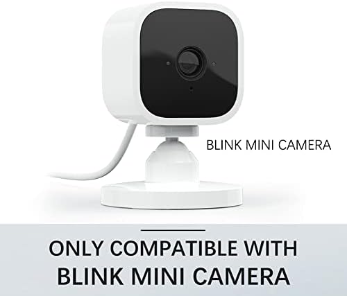 Fit for Blink Mini камера, монтирање на прозорецот со силен држач за држачи за лепило за лепило се вклопува за wallид монтирање мини затворен