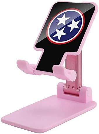 Американско знаме Тенеси Смешно преклопување на десктоп мобилен телефон, преносни прилагодливи додатоци за биро