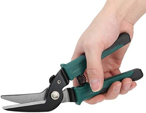 Walfront 2 парчиња сечење на Snips жица Snips Tin Cutting Shears Cutter Multifunctional Professional Industrial Tools Comfries stricks,