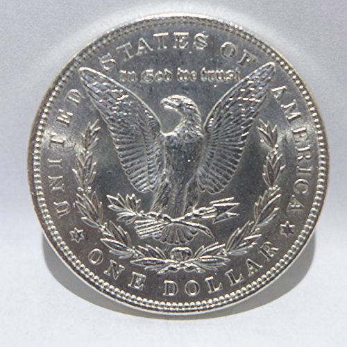 1897 Морган сребрен долар скоро нецикружен