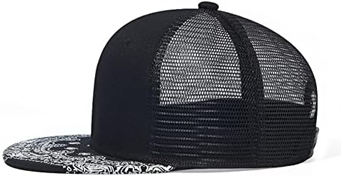 CNUSER Камионџија Шапка Мода Менс Жените Snapback Капи - Голема Отворено Прилагодливи Бејзбол Капа, Мрежа Шапка