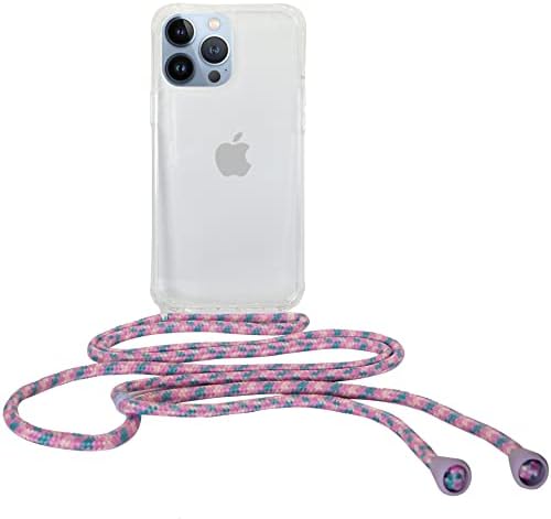 Ecofriendly iPhone 12 Mini Crossbody Codse Couss Case Case без прицврстување на лентата за прилагодување на шок-отпорен на капакот