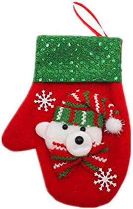 ПРЕТИЗУМ Рождество Орнаменти Божиќни Ракавици Машина За Сечење И Вилушки Држач За Прибор За Јадење Бонбони Торби За Подароци Божиќна