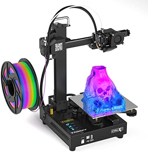 3Д печатачи на Tronxy, прилагодена верзија на PEX Crux 1 Mini 3D печатач, директен екструдер FDM мал 3Д печатач за почетници и сјај на филаментот