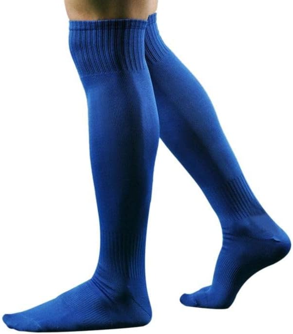 МАМКЕР СПОРТ ДОГОВОР ФУДБАЛ БЕЗБЕДНИК СОК со високи колени чорапи над мажите чорапи Менс атлетски чорапи со големина 15