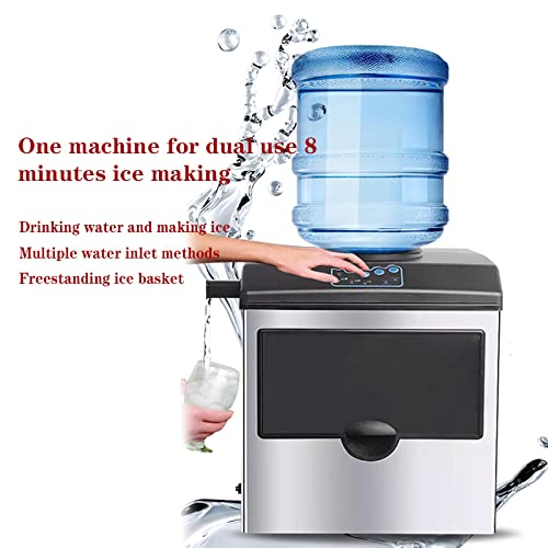 Мултифункционална машина за дистрибутер за мраз за мраз за мраз, коцка за мраз, правење машина 25 кг/24 ч.