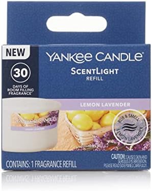 Yankee свеќа од лимон лаванда миризба за миризба 3 пакувања, виолетова