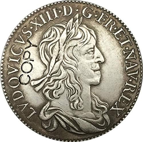 Франција луј XIII 1642 Монети Копија Копија Подарок За Него