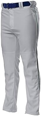 A4A4 N6162-GYR Pro-Style Open Baseball Pants