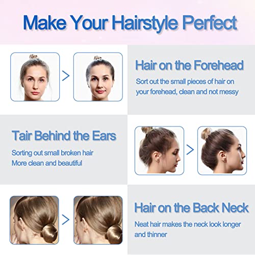 Завршување на косата за жени - Летајте на косата масна стапка Помогнете со неправилна коса - Мала скршена коса за завршување