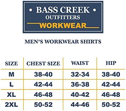 Bass Creek Outfitters Машки ANSI/ISEA класа 3 кошула со висока видливост - 2 пакувања Кошула за безбедност на градежништво: Рефлективно