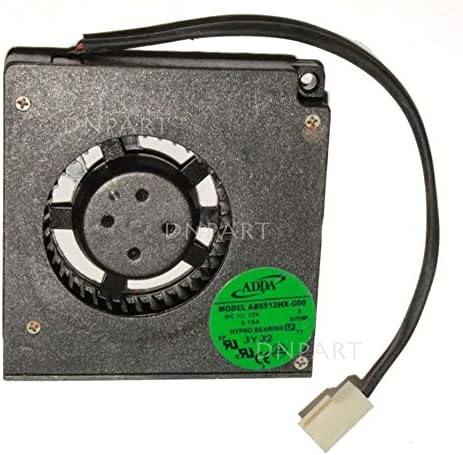 DNPART вентилатор компатибилен за ADDA AB5512HX-G00 12V 0,19A вентилатор за вентилатор за вентилатор за ладење на вентилаторот 5.5cm