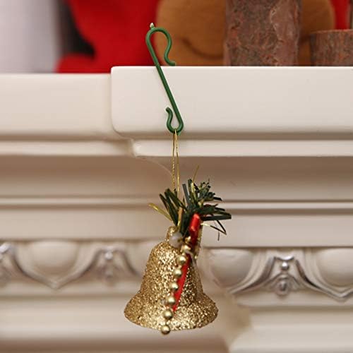 Besportble Орнамент закачалка за Божиќни украси куки 500 парчиња Божиќни украси S куки за еднократна употреба на елката кука пластична