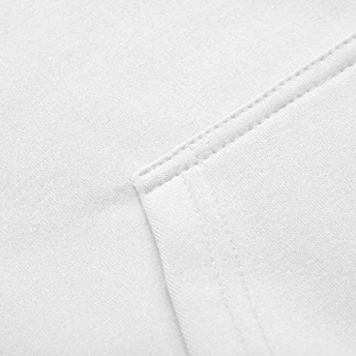 Пловини канцелариски блузи со долги ракави, трендовски зимски џеб, вклопени џебови, памук од срцев качулка со меки врвови