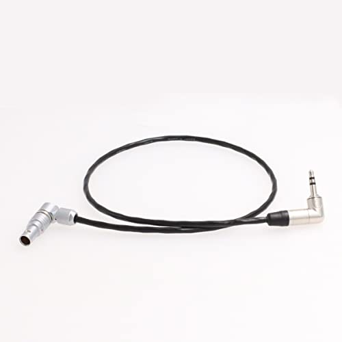 DRRI 3,5 mm до нагорен кабел за временски код за 5pin за пипала Sync EasyNC до ARRI Alexa/LF/XtSound уреди