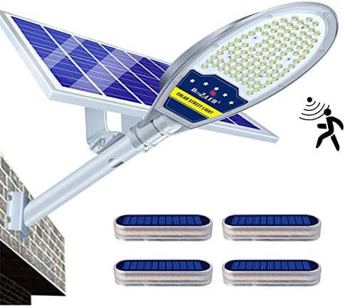 Детарзинлирани 300w Соларни Улични Светла На Отворено, Сензор За Движење Самрак До Зори Соларни Паркинг Светла Комерцијални, 30000