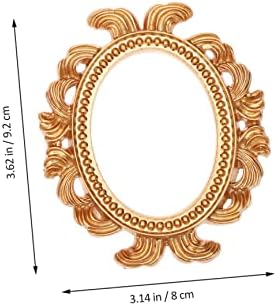 Запостави 3 парчиња гроздобер украс рамка за позиционирање мала фото рамка обетки смола Европски стил Викторија