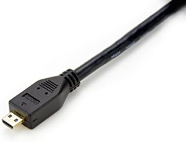 Атомос АТОМКАБ005 Серпентина Правоаголен HDMI Кабел Микро HDMI До Микро HDMI