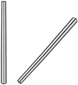 UXCELL 45 јаглероден челик GB117 60мм должина 4мм мал крајниот дијаметар 1:50 Taper Pin 20 парчиња