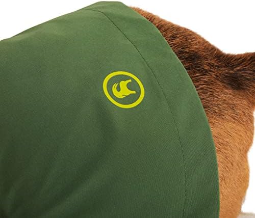 Backcountry x Petco Зелениот јакна за кучиња од зелена боја, x-мала