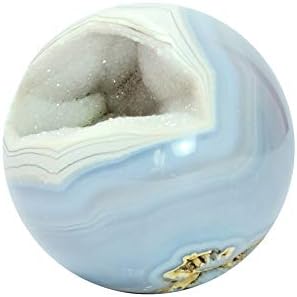 Сфера на природна агат геодева топка насмеана лице полирано агат дрази сфера кварц сфера кристално лекување дома