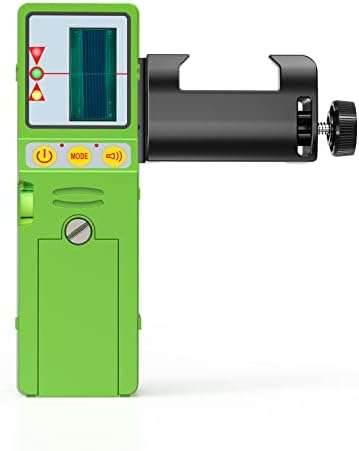 Детектор за ласерски ласерски елилик за ниво на ласерско зелено зрак, дигитален ласерски приемник кој се користи со ласери за пулсирачка