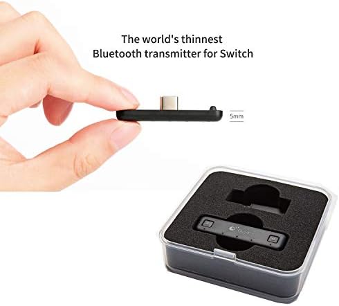 Гуликит Пат Воздух Bluetooth АУДИО USB Адаптер Предавател за Nintendo Прекинувач &засилувач; Lite PS5 PS4, USB-C На Безжичен Конектор, Лесно Да