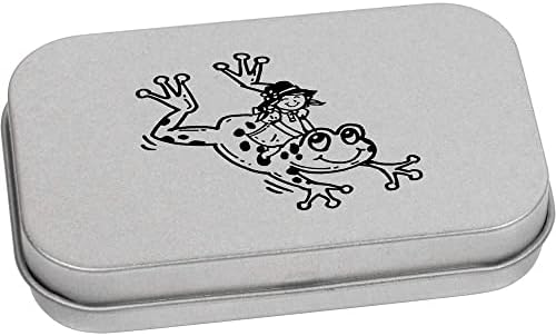 Азиеда „Девојче на жаба“ метално шарки со канцелариски калај/кутија за складирање