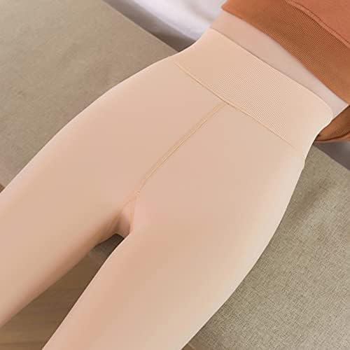 Жени спортски хеланки плус големина слаби панталони топло обликување панталони еластични половини слаби панталони кои работат хулахопки