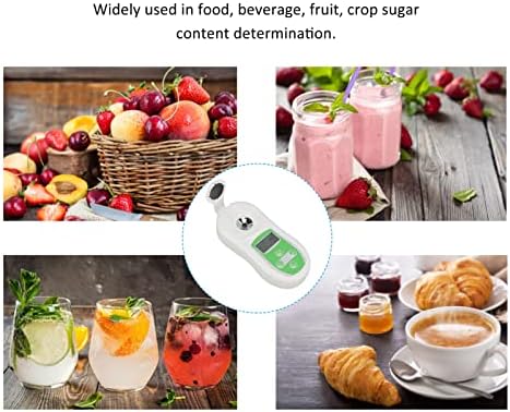 Oumefar brix refractometer, чувствителен тестер за содржина на шеќер рачен 0-32 ％ За овошје за домот во индустријата