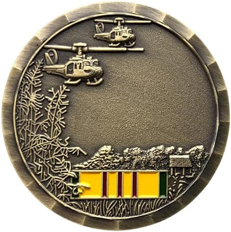Виетнамската Војна Ветеран Лента 1959-1975 Предизвик Монета
