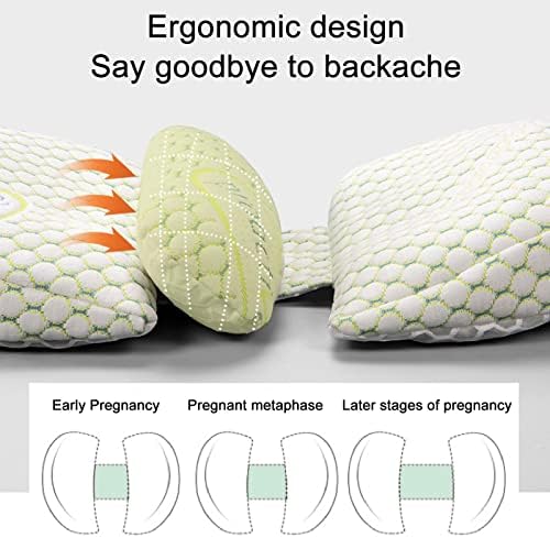Туоре породилна перница за спиење помош памучна перница бременост Ергономска перница за дома за жени