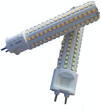 Косукс LED сијалица од пченка, 2 парчиња 15W G12 Замена на светло од пченка 150W Халогенска ламба ширина притисок 360 степени G12 15W ламба за