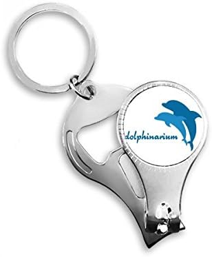 Сино океански пријателски дел за делфин шема за нокти прстен прстен клуч за шишиња со шишиња со шише Клипер