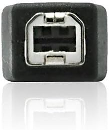 USB 2.0 женски до USB 2.0 B Адаптер за проширување на жица за печатач