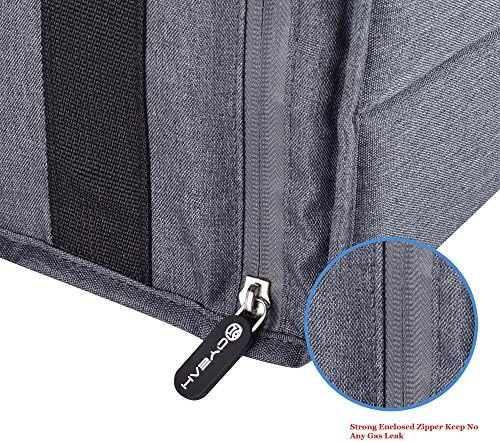 Tappate CPAP Travel, 9inch CPAP носат торба со повеќе додатоци водоотпорна торба за рамената CPAP додатоци