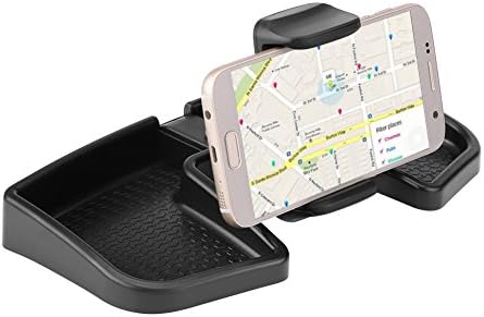 Qiilu 360 ° ротирачки табла за монтирање на табла за монтирање на мобилни телефони GPS држач за поддршка со ABS за складирање