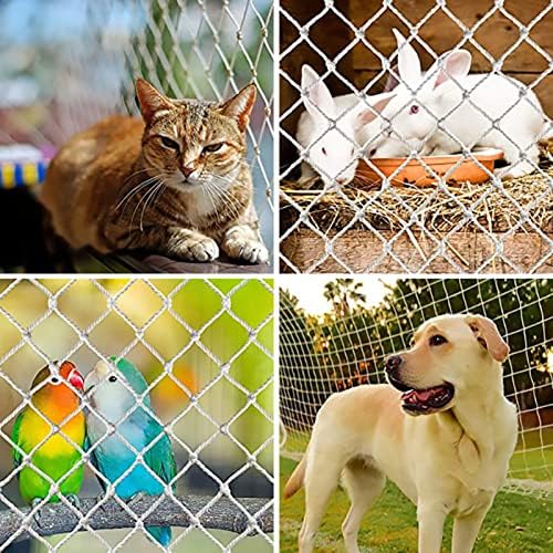 НЕТО Мрежа За Заштита На НАЈЛОН ЗА НАЈЛОН ЗА Миленичиња Мрежа за Безбедност на Миленичиња 5/10см Надворешна Конструкција Безбедносна Мрежа За