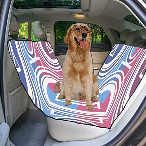 Еневоткс Куче Седиште Покритие Прилагодено Забава Дизајн Стил Рака Подготвени Симпатична Печатење Автомобил Седиште Капаци За Кучиња