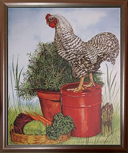 Забрана Плимут Рок Петел пилешки wallид декор слика уметност постер