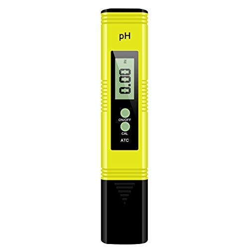 Ipower LgtestWaterPhv1 Дигитален pH метар, 0,01 висока точност, тестер за квалитет на вода за вода за пиење во домаќинството, базени, аквариуми
