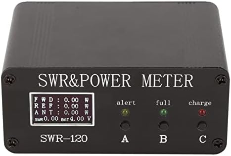 Дигитален мерач на бран на кратки бранови, 1,8‑50MHz FM AM CW SSB режими Дигитален дисплеј SWR метар Ват метар, професионален алуминиумски