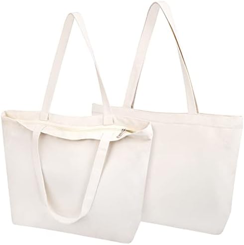 Cosics празно платно торба за тотали, торбички за намирници за еднократно за сликање, везови, училиште, работа, патување, шопинг